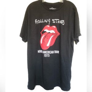 The Rolling Stones North American Tour 75 T Shirt